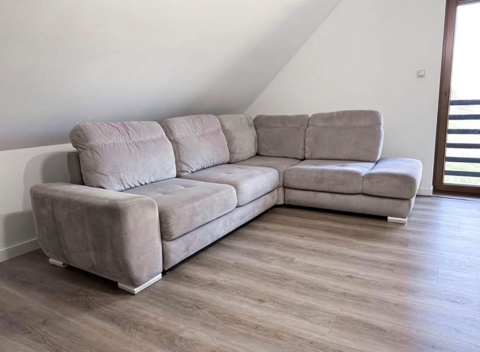 Narożnik Agata Szary