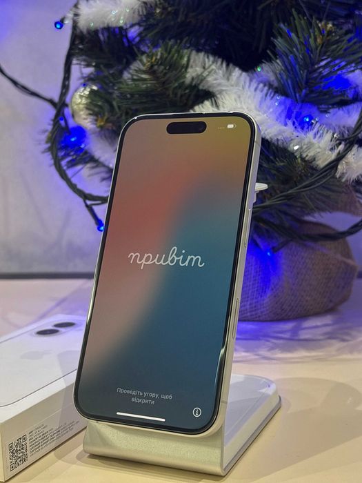 Як новий Apple iPhone 16 128GB White Neverlock, Айфон 16, Гарантія