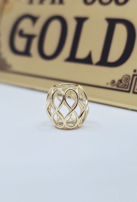 Złoty charms ażurowy próba 585 14k