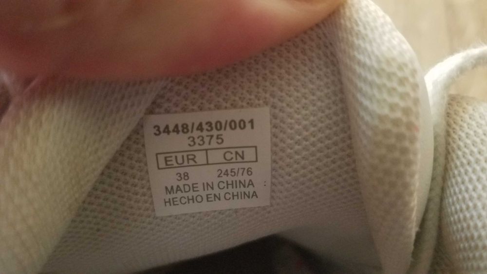 Buty ZARA 38/39 25cm modne skórzane tenisówki lekkie półbuty stan BDB