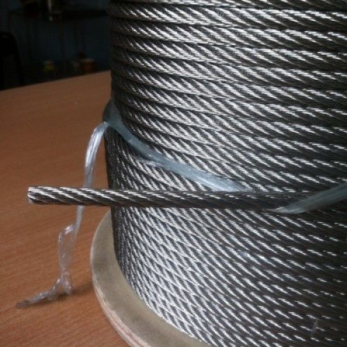 Нержавеющий трос для скваженных и глубинных насосов из пищевой нержав