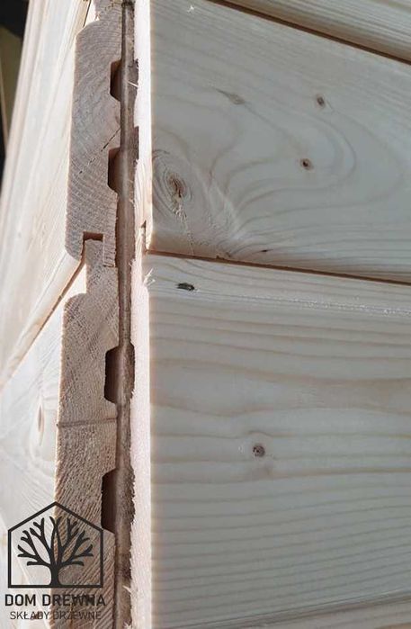 19x145 podbitka boazeria softline klasa AB DOM DREWNA Koszalin