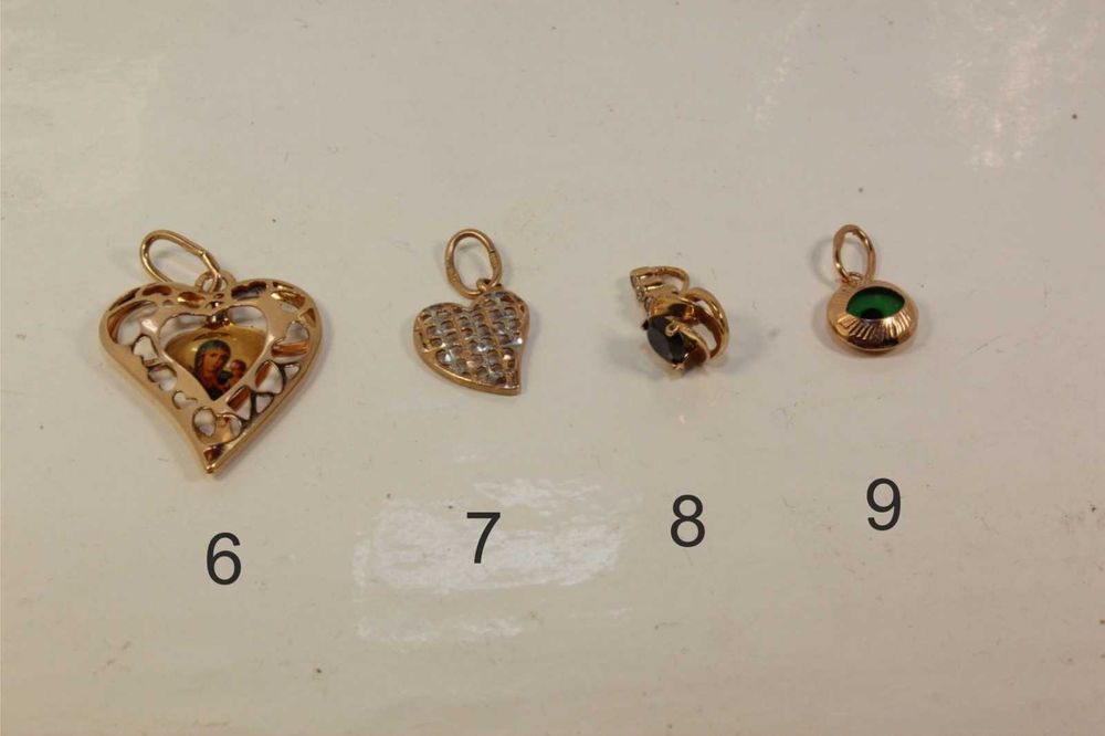 Кольцо серьги кулон цепочка золото 585 Б/У