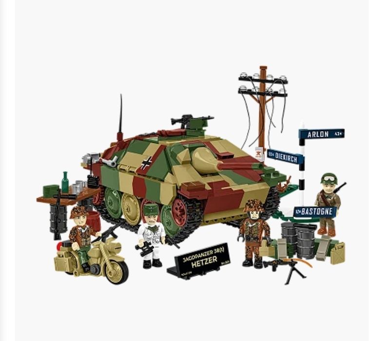 Jagdpanzer 38(t) Hetzer - Edycja Limitowana, COBI klocki