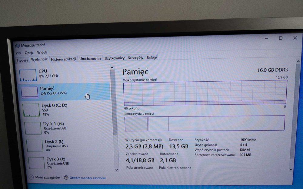 komputer Asus i5 16GB RX570
