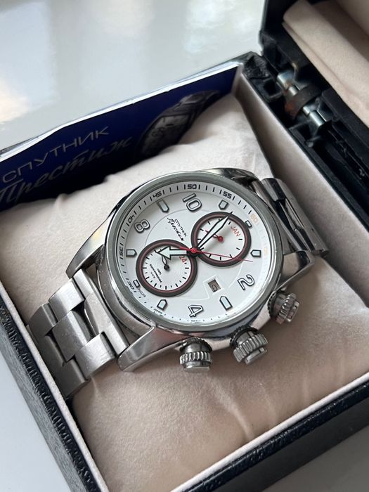 Електронно-механічний годинник «Спутник Престиж» модель HM-1E254