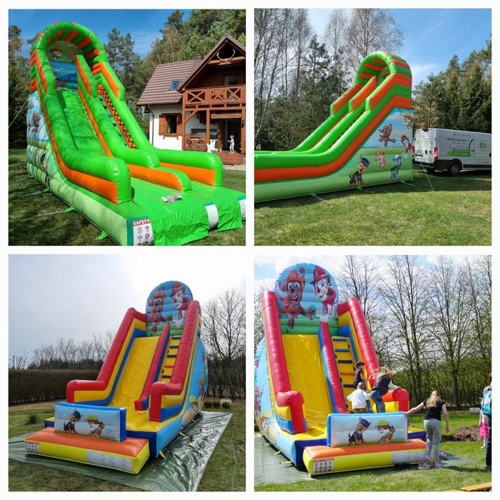 Zjeżdżalnie dmuchane, dmuchaniec, wynajem