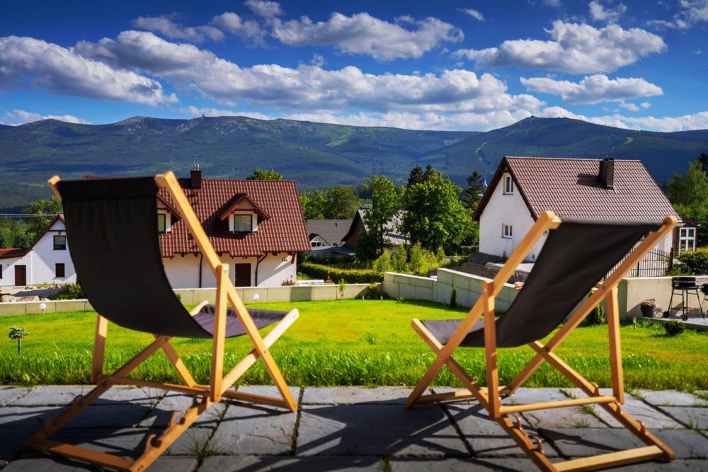 Domek Szklarska Poręba Balia z hydromasazem Jacuzzi Sauna Domek z panoramicznym widokiem na Góry