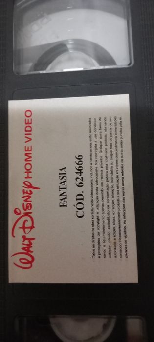 Cassetes  de vídeo originais da Walt Disney