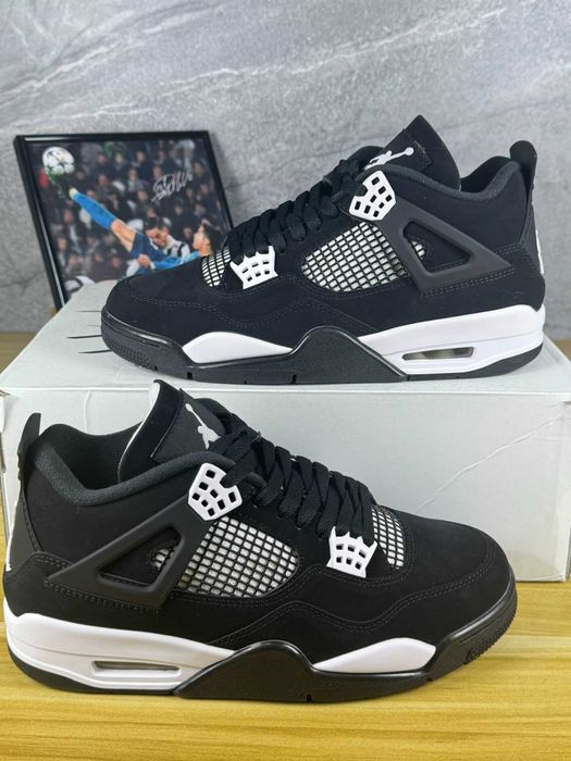 Buty meskie Air_Jordan_4_Retro_White_Thunder buty sportowe R. 45