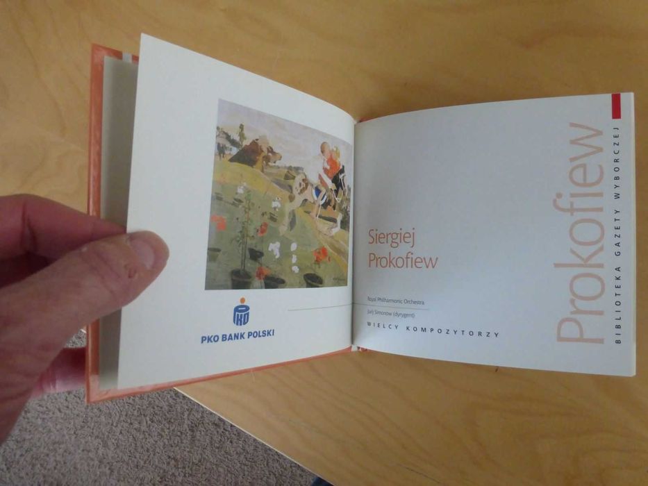 Prokofiew CD Wielcy Kompozytorzy cz. 14 Biblioteka Gazety Wyborczej