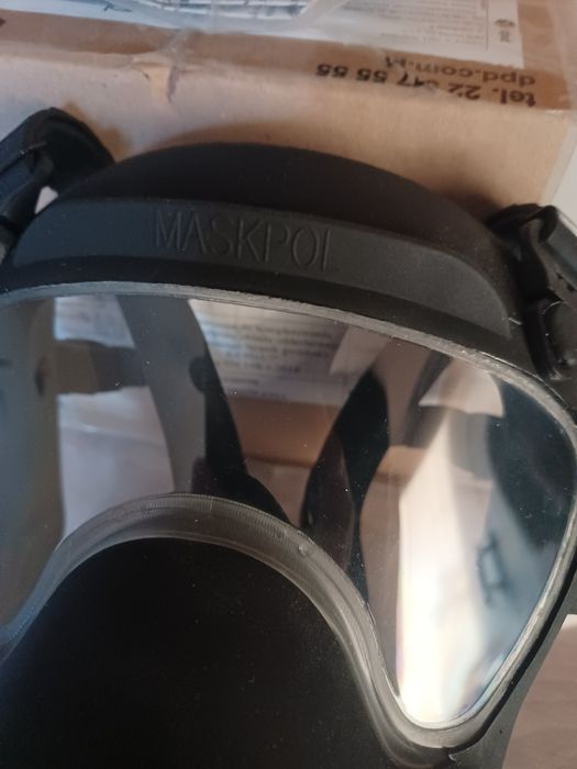 Oryginalna maska Maskpol MT 213/2 CL2 roz. 3 ważna do 12-2029 nieużyw.