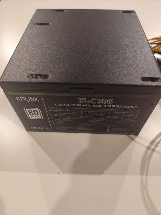 Zasilacz komputerowy Kolink KL-C300 80Plus