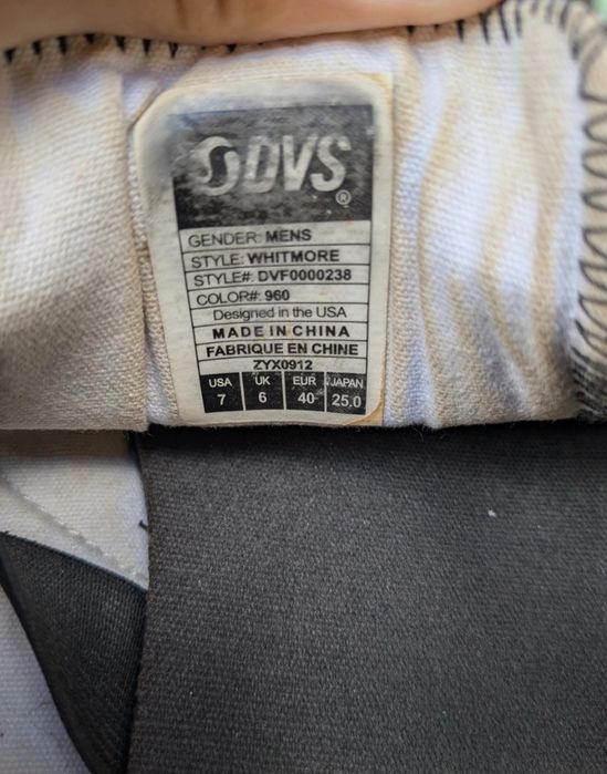 Tênis DVS special edition