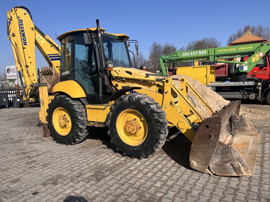 Koparko ładowarka Komatsu WB 93S 2009r
