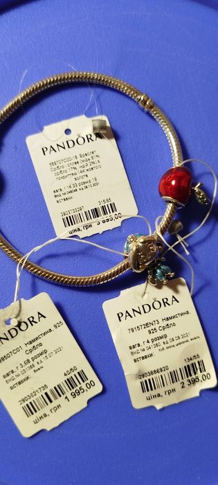 Серебряные подвески Pandora