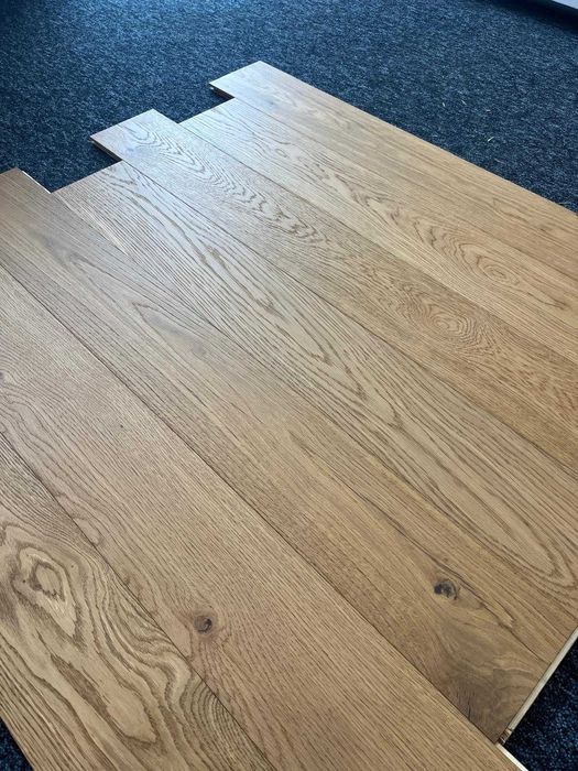 Deska dębowa 14x150x1100 klasa MIX Lakier [300 m2]