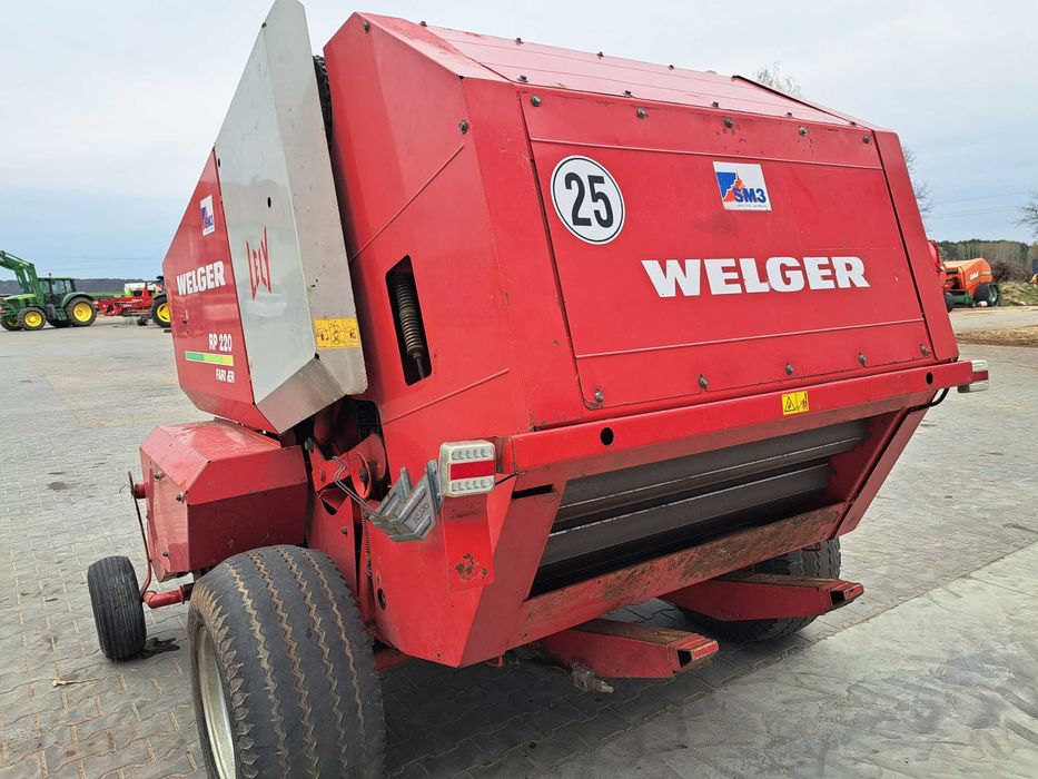Welger RP 220 prasa walcowa
