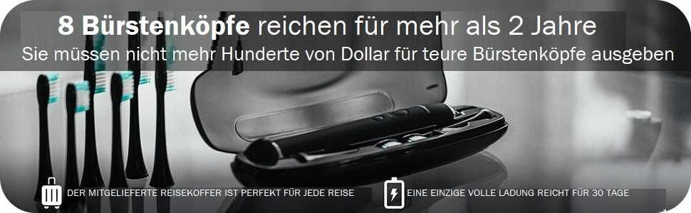 Szczoteczka soniczna AQUASONIC BLACK SERIES Smart Toothbrush