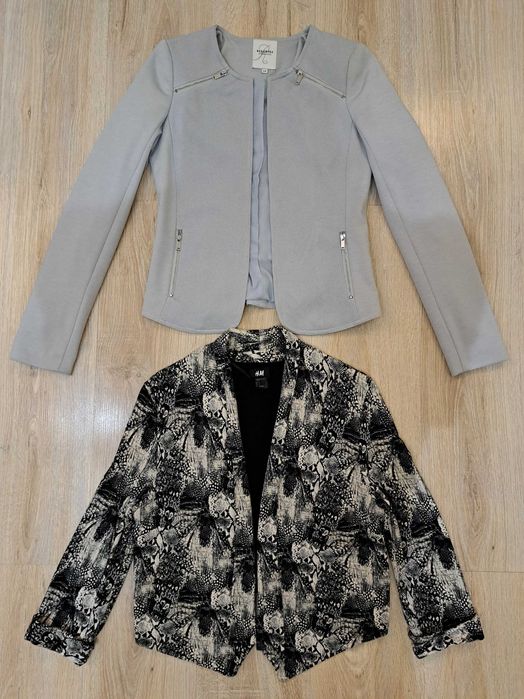 Marynarka, 2 sztuki, Reserved, H&M, rozm. S, SUPER STAN, JAK NOWE