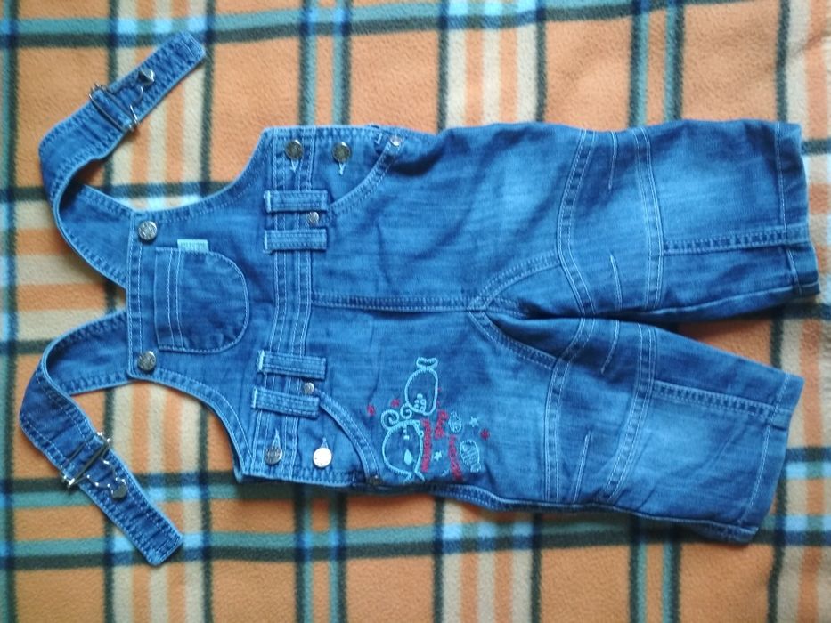 Комбинезон джинсовый