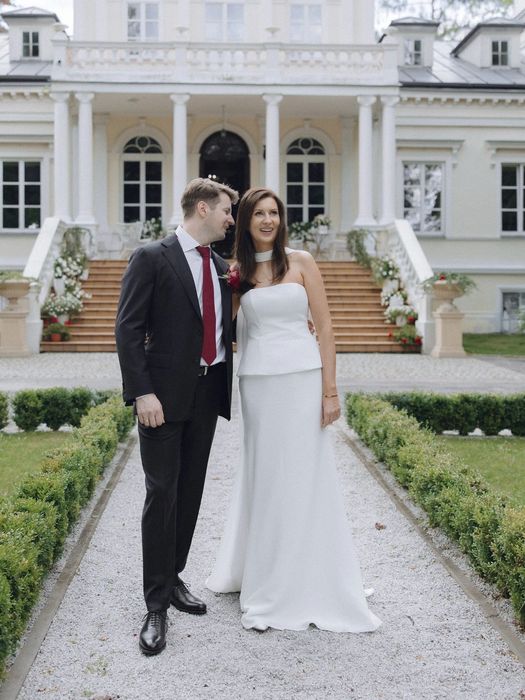 Suknia ślubna i buty - Milla Nova Vanda Novak