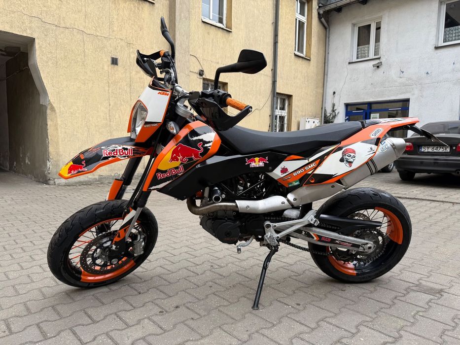 KTM SMC 690 Bestia po dużym serwisie ,zadbany ,mega mocny