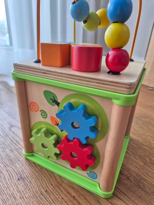 Drewniana kostka edukacyjna Eichhorn