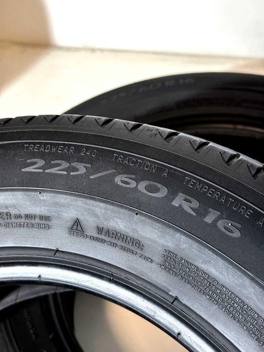 Pneus Michelin Primacy 3 - 225/60/16 - Excelentes