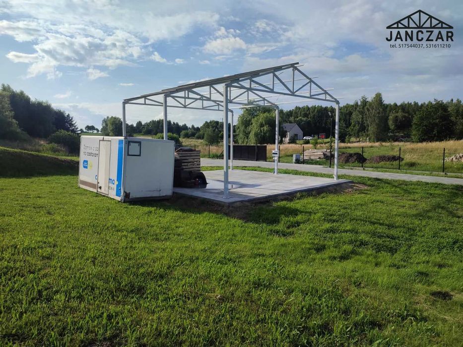 Hala, wiata, obora, garaż 10x12x3 Konstrukcja stalowa