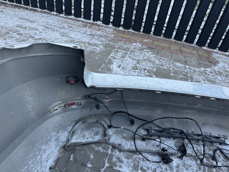 Бампер Octavia A5 skoda задній сірий