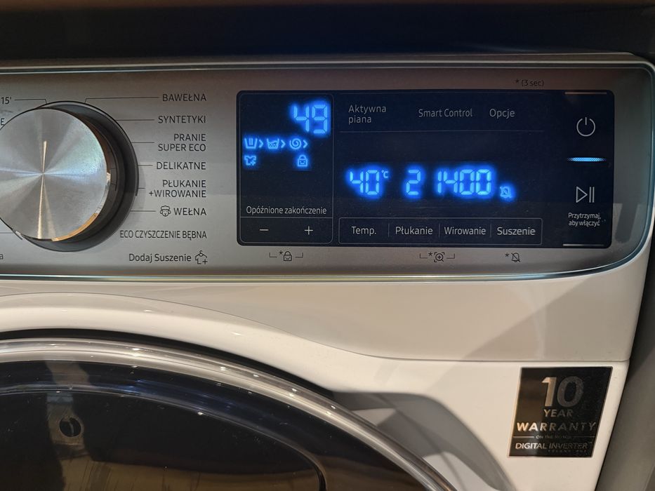 Pralko suszarka Samsung QuickDrive z technologią EcoBubble