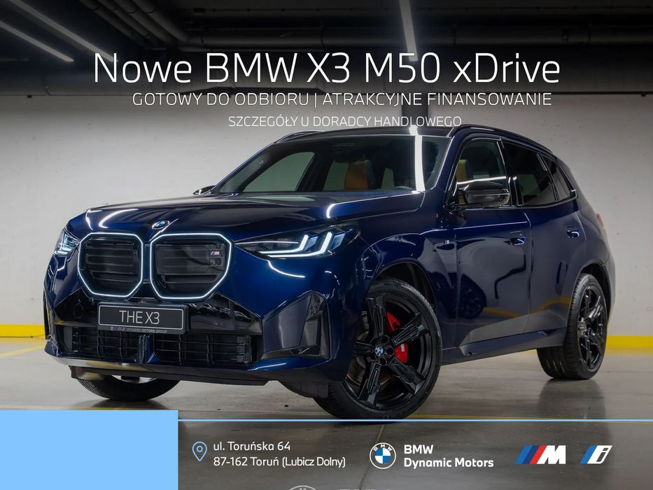 BMW X3 M M50 xDrive 398 KM mHEV - Gotowy do Odbioru - Pakiet M Pro - Kamera 360