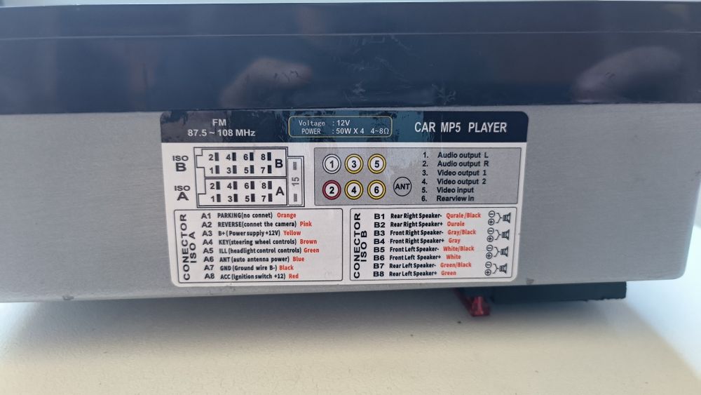 Radio para carro 2 din