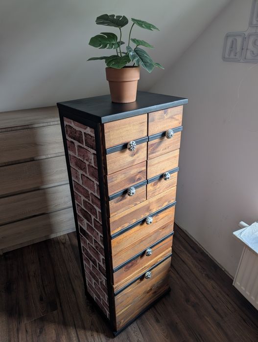 Komoda z litego drewna