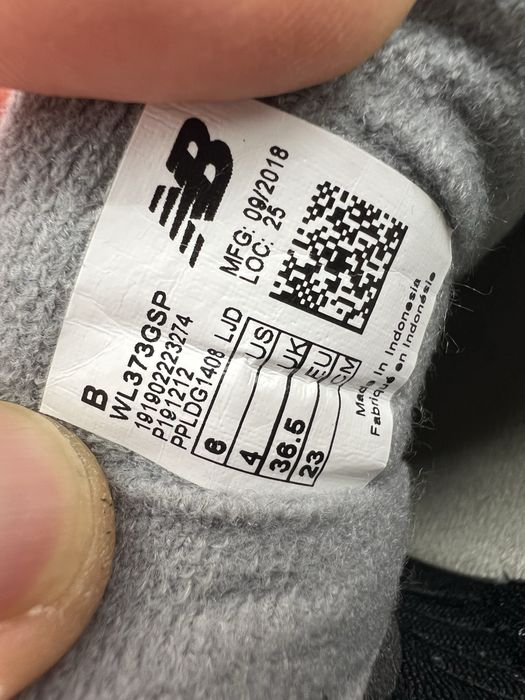 Дитячі кросівки 36,5р. New Balance 373