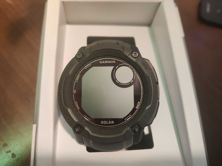 Garmin Instinct 2x Solar z Amazon mało używany pudełko dowód zakupu