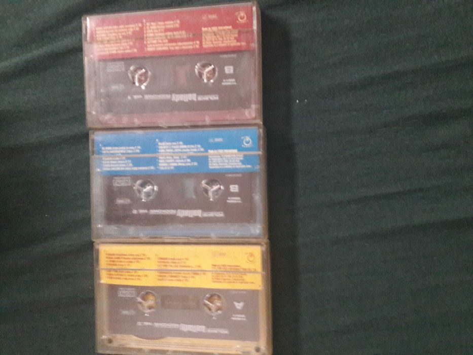 Polskie ballady rockowe  vol 1,2,3  kasety mc