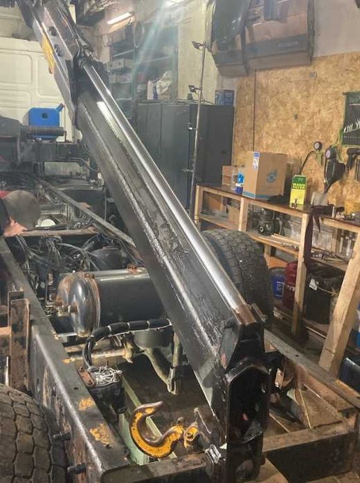 Кран манипулятор Hiab 865A (еще стоит на машине)