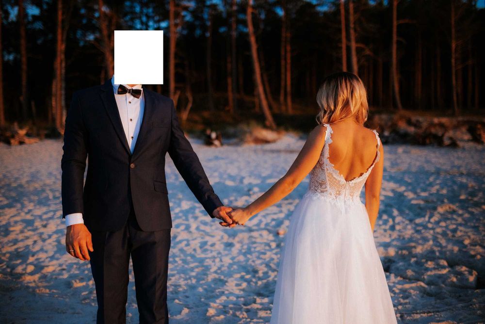 Suknia ślubna, rozm. 36