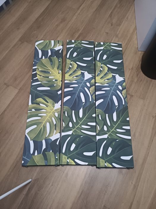 Parawan  w monstery 3 częściowy niski 132 cm