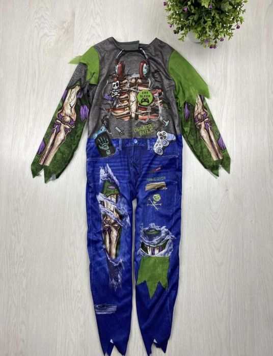 Карнавальний костюм Zombie gamer  від F&F на 8-9-10 років