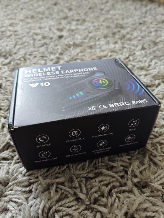 Блютуз гарнітура для мотошолому