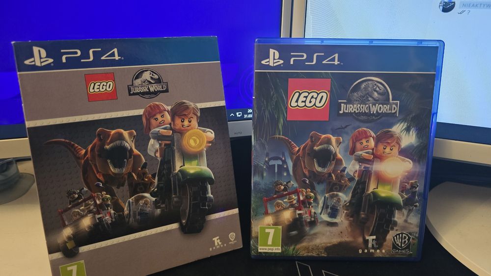 Lego jurassic world ps4 dobry stan