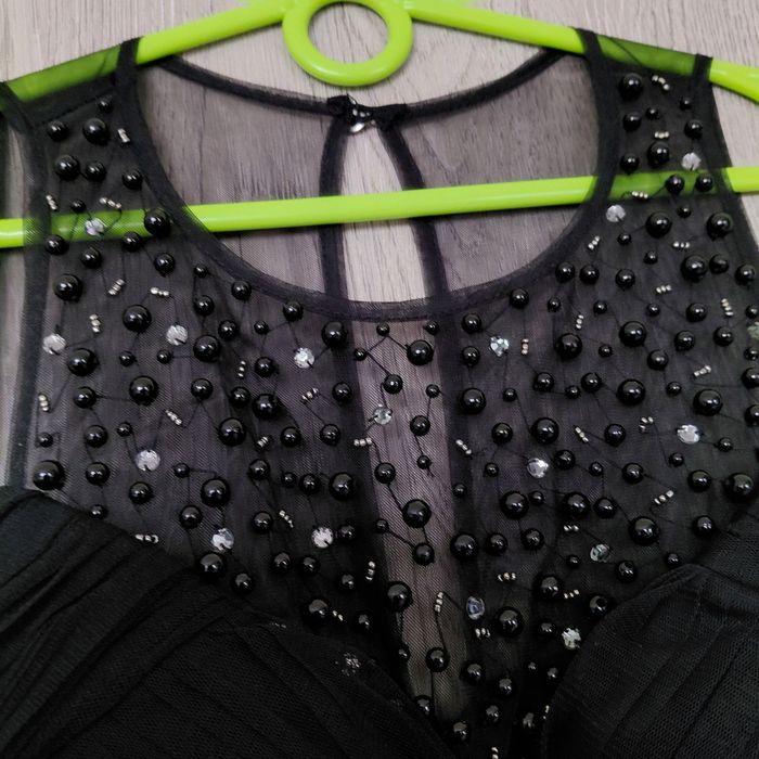 Little Mistress sukienka czarna midi 40