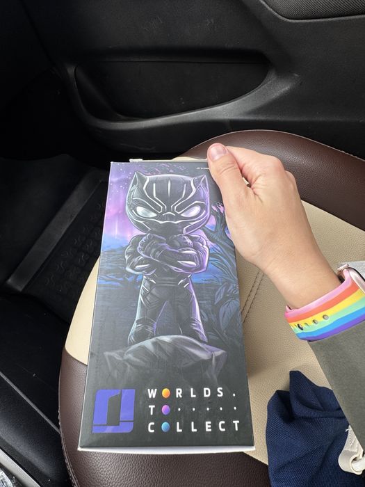 Колекційна іграшка infinity saga Black panter