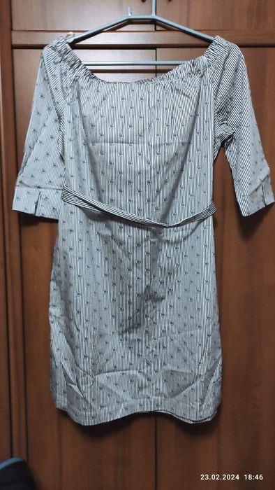 Bawełniana sukienka typu hiszpanka 46 Chritian Berg. Nowa