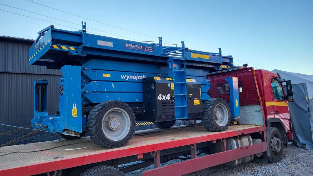 Wynajem podnośników / podestów ruchomych do prac na wysokości