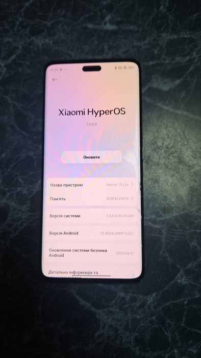 Продам телефон xiaomi 13 lite 8/256