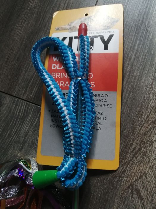 Zabawka dla kota wędka Kitty